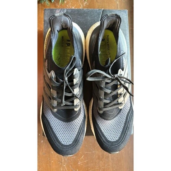 Adidas Ultraboost 21 Running Shoes Men's Size 11 FY0374 Pre-owned - Picture 3 of 7